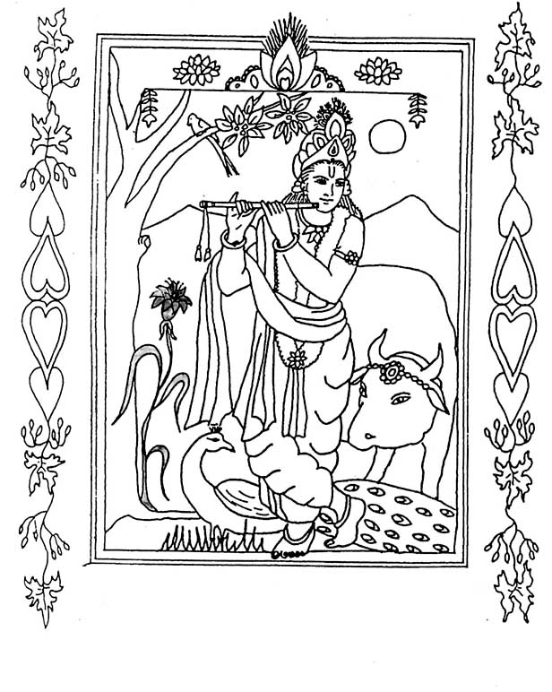 shri krishna wallpapers. Shri Krishna – an image to